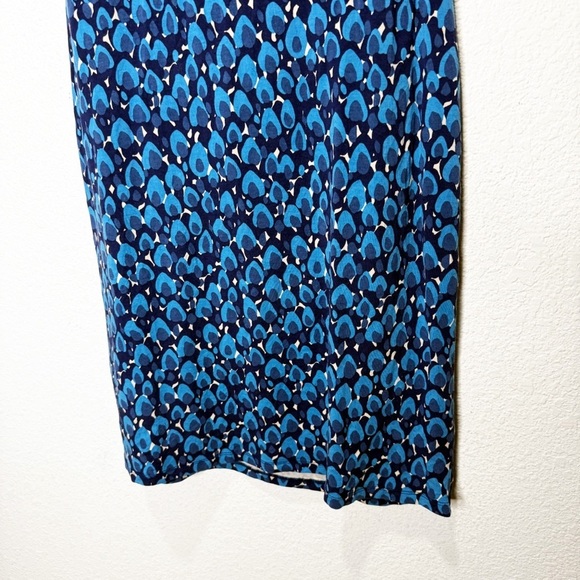 Boden Darcey Twist Front Sheath Knee Length Stretch Jersey Dress - Picture 6 of 10